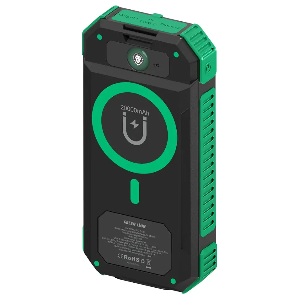 SOLAR FLEX 20,000MAH POWERBANK