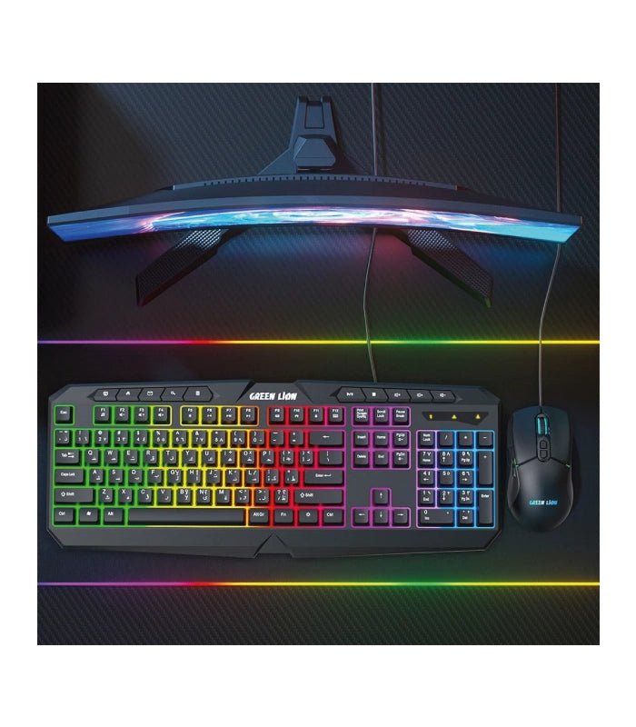 GREEN LION RGB GAMING KEYBOARD GK400