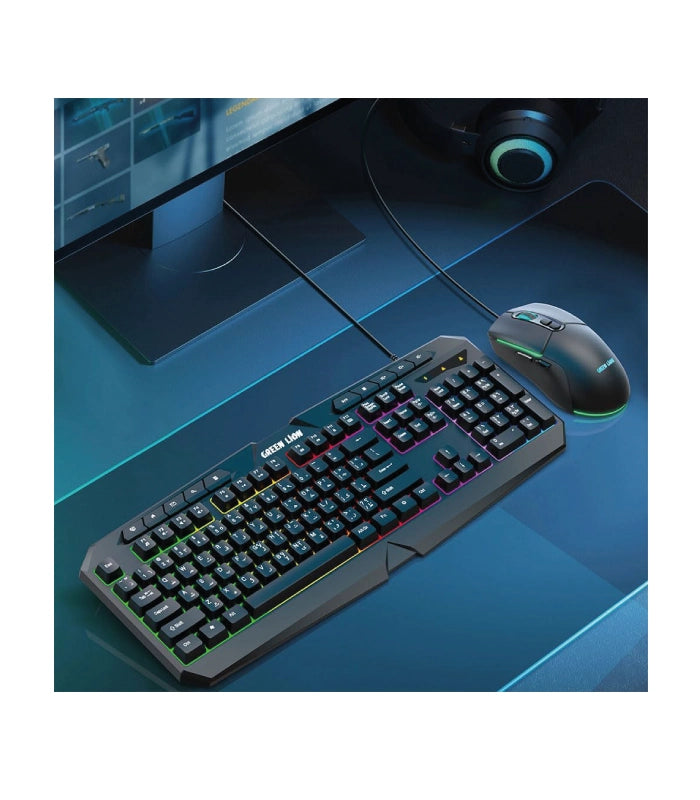 GREEN LION RGB GAMING KEYBOARD GK400