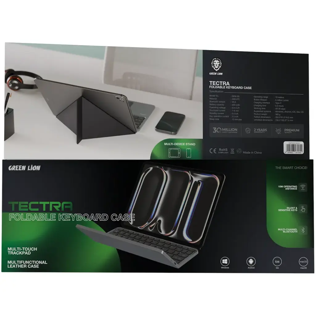TECTRA FOLDABLE KEYBOARD CASE
