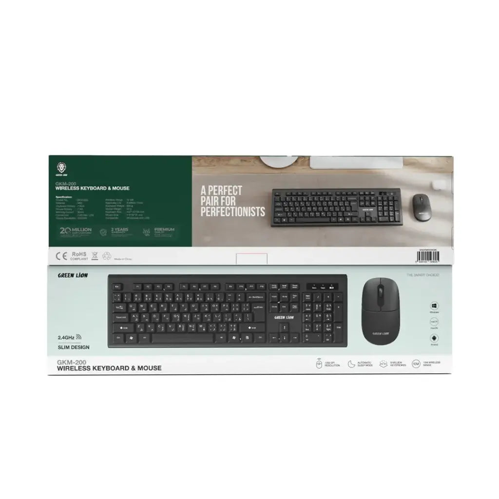 GREEN LION WIRELESS KEYBOARD&MOUSE