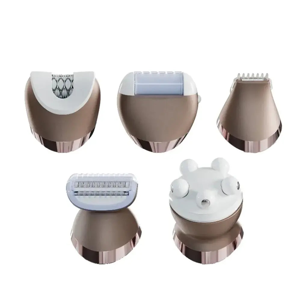 GREEN LION 5IN1 CORDLESS EPILATOR KIT - WHITE