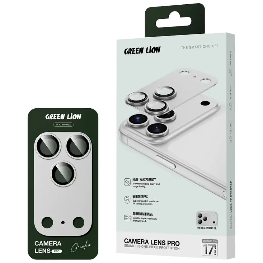 GREEN LION CAMERA LENS PRO SEAMLESS ONE-PIECE PROTECTION FOR IPHONE 17PRO