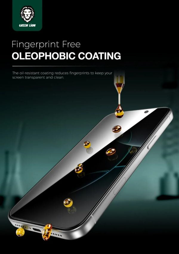 GREEN LION 9H STEVE MATTE FOR IPHONE 17&IPHONE 16 PRO