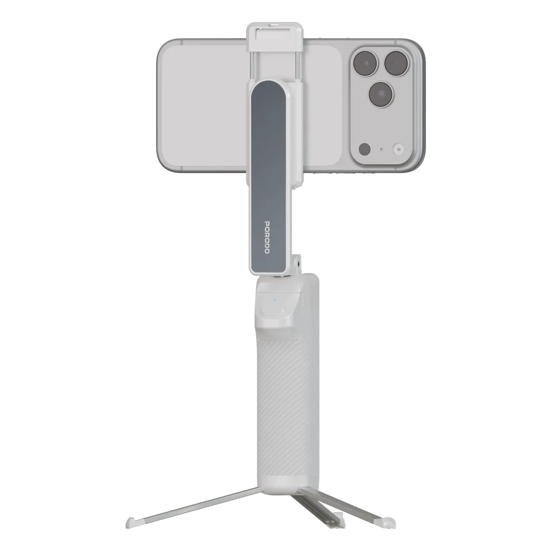 PORODO MALIBU SELFIE STICK WITH TRIPOD AND BT SHITTER BUTTON