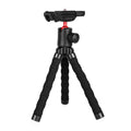 PORODO FLEXIBLE FOLDABLE AND EXTENDABLE TRIPOD WITH PHONE HOLDER