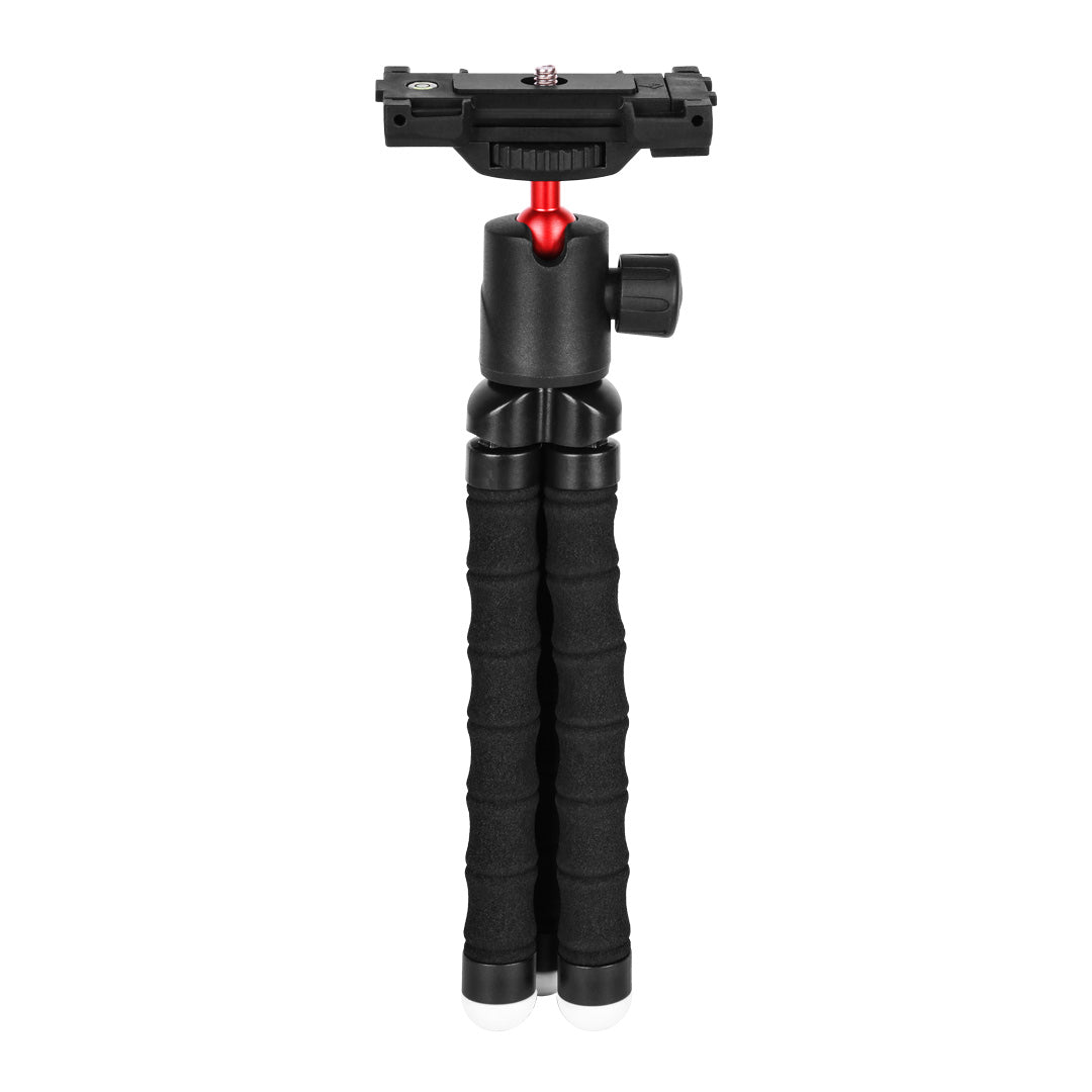 PORODO FLEXIBLE FOLDABLE AND EXTENDABLE TRIPOD WITH PHONE HOLDER