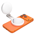 PORODO NURA 360 ROTATABLE FOLDABLE MAGNETIC FILL LIGHT WITH PHONE STAND AND MIRROR