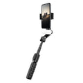 PORODO QUADBASE GOMBAL STABILIZER SELFIE STICK TRIPOD WITH FILL LIGHT&DETACHABLE REMOTE