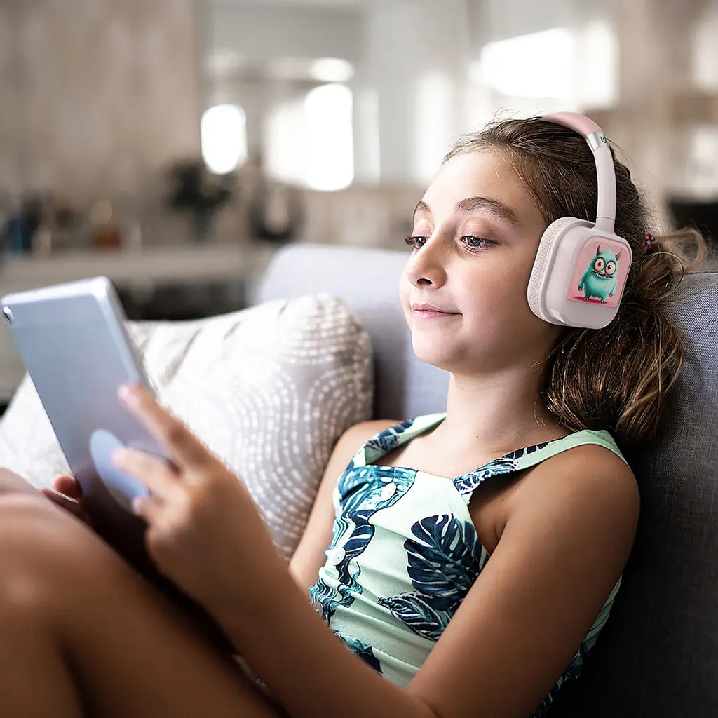 PORODO SOUNDTEC YOTOWAVE KIDS WIRELESS HEADPHONE PINK