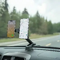 PORODO DAX-L DUAL MAGSAFE CAR PHONE MOUNT
