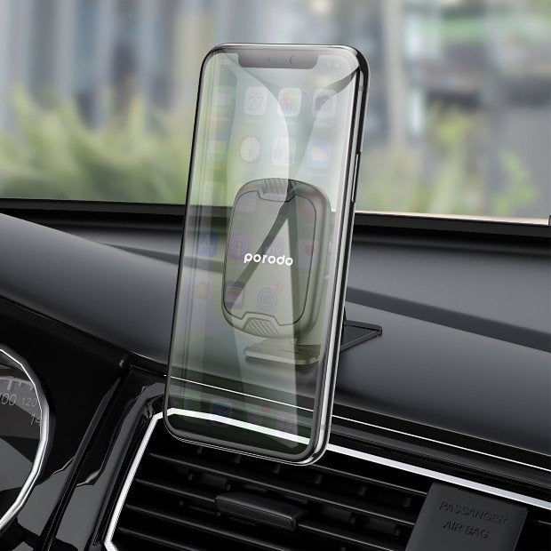 porodo 2in1magnetic car phone holder