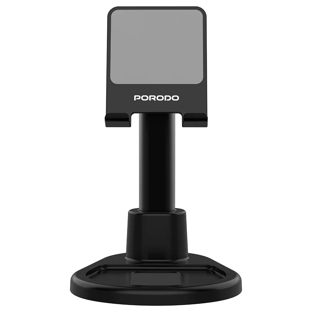 porodo multi-angle dock phone&tablet desk stand adjustable telescopic