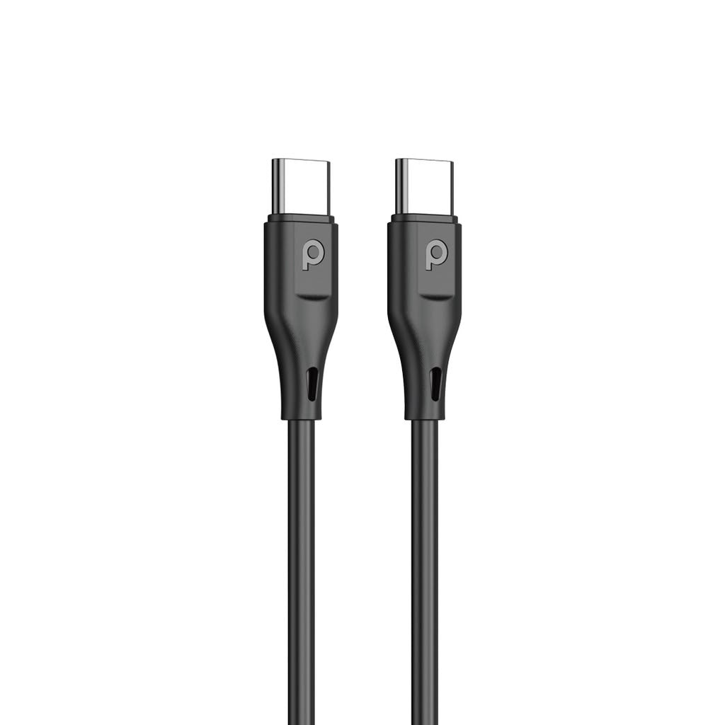 PORODO TELTO PD 20W TYPE-C ADAPTOR WITH 1M C TO C CABLE