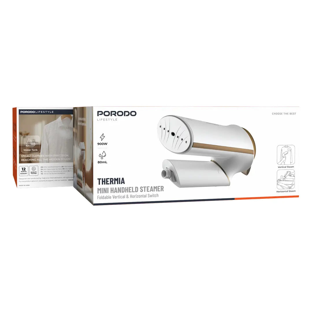 PORODO LIFESTYLE 900W HANDHELD STEAMER