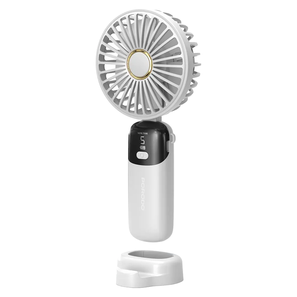 PORODO LIFESTYLE HANDHELD FAN PORTABLE WITH 1200MAH