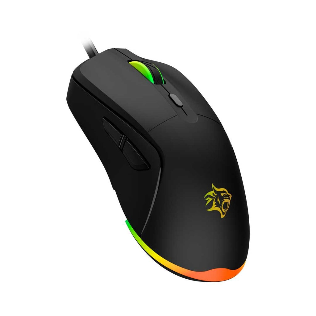 PORODO GAMING WIRED MOUSE DPI 7200 WITH RGB LIGHT