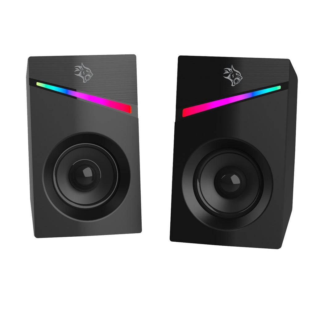PORODO GAMING SPEAKER WIRED 1.1m  RGB