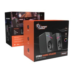 PORODO GAMING SPEAKER WIRED 1.1m  RGB