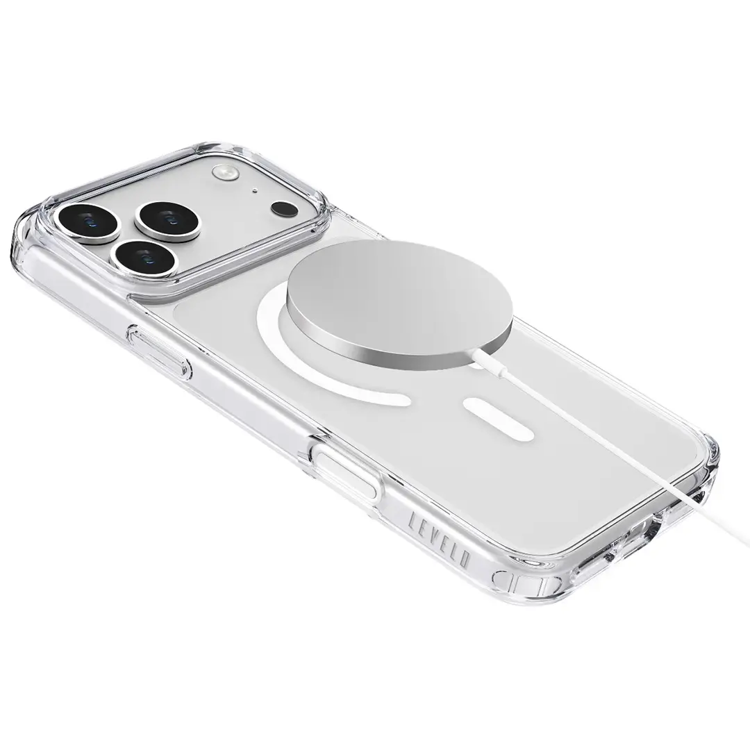 LEVELO CLARA MAGSAFE IPHONE 17 PRO MAX-TRANSPARENT