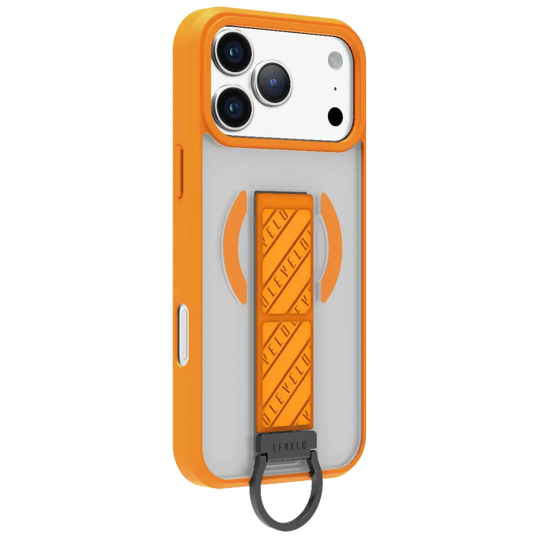 LEVELO MORPHIX CLARA GRIP CASE IPHONE 17PROMAX-SUNRISE ORANGE