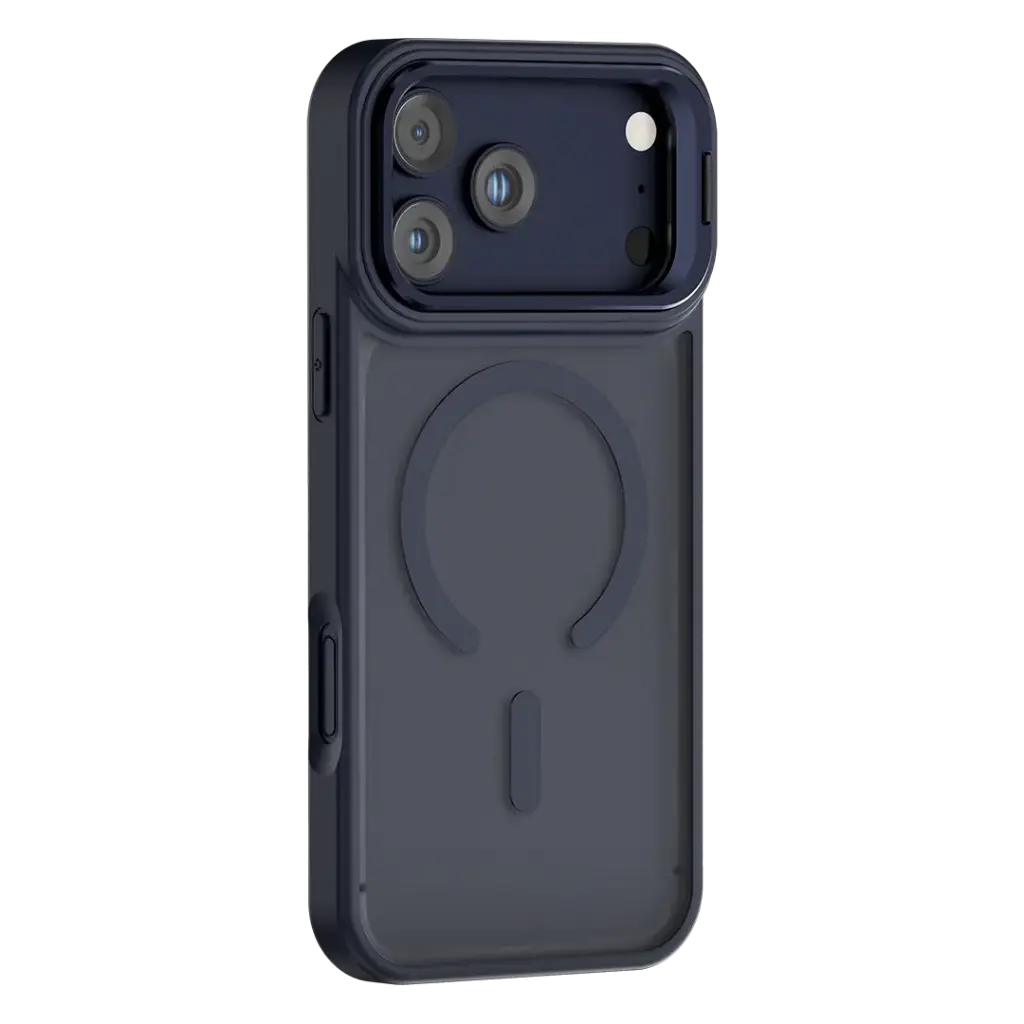 LEVELO SOLO PRO CAMERA KICKSTAND CASE IPHONE 17PRO-BLUE