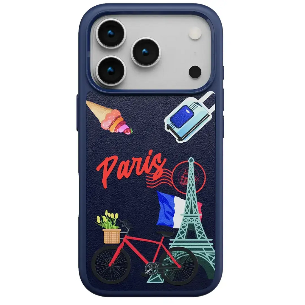 LEVELO CANNES PU LEATHER CASE 17PRO-BLUE