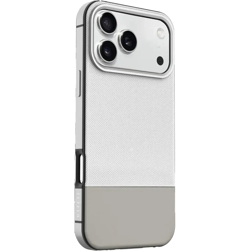LEVELO CUIR CASE IPHONE 17PRO M-SILVERSTONE