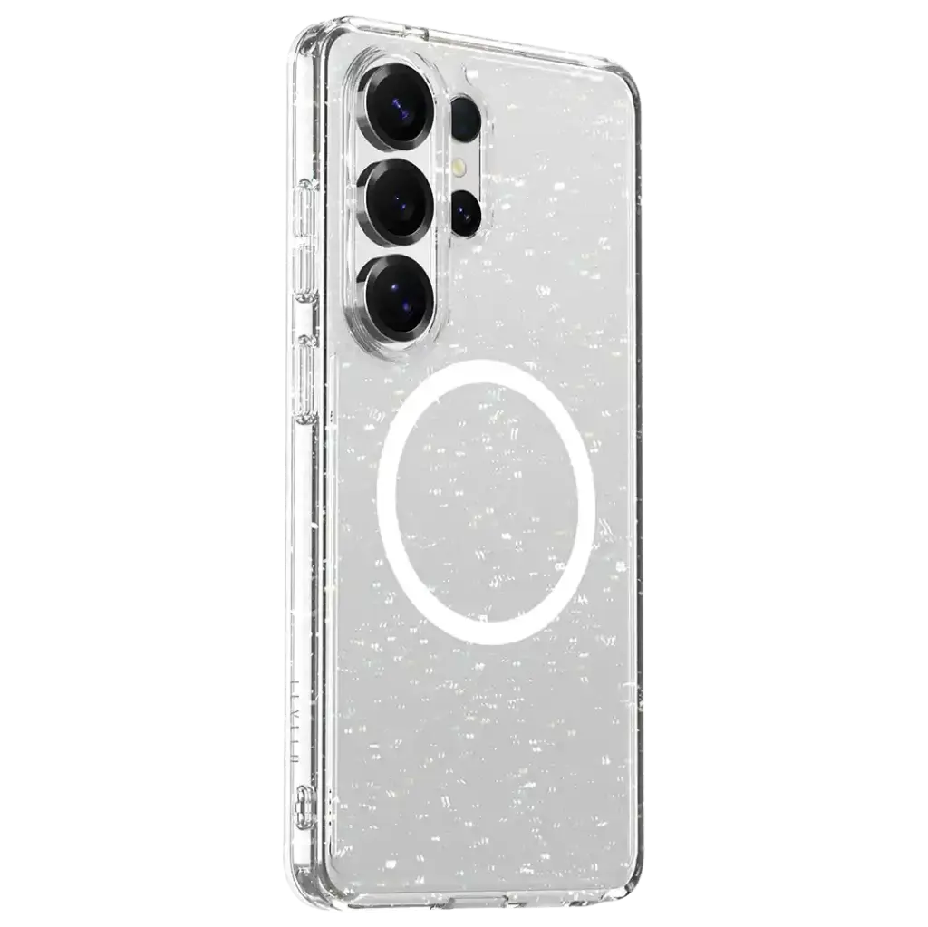 LEVELO CLARA MAGSAFE GLITTER +TPU+PC CASE SAMGUNG S26 ULTRA