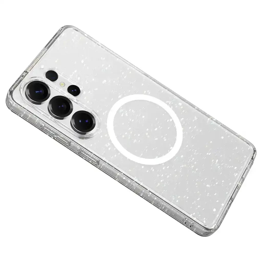 LEVELO CLARA MAGSAFE GLITTER +TPU+PC CASE SAMGUNG S26 ULTRA