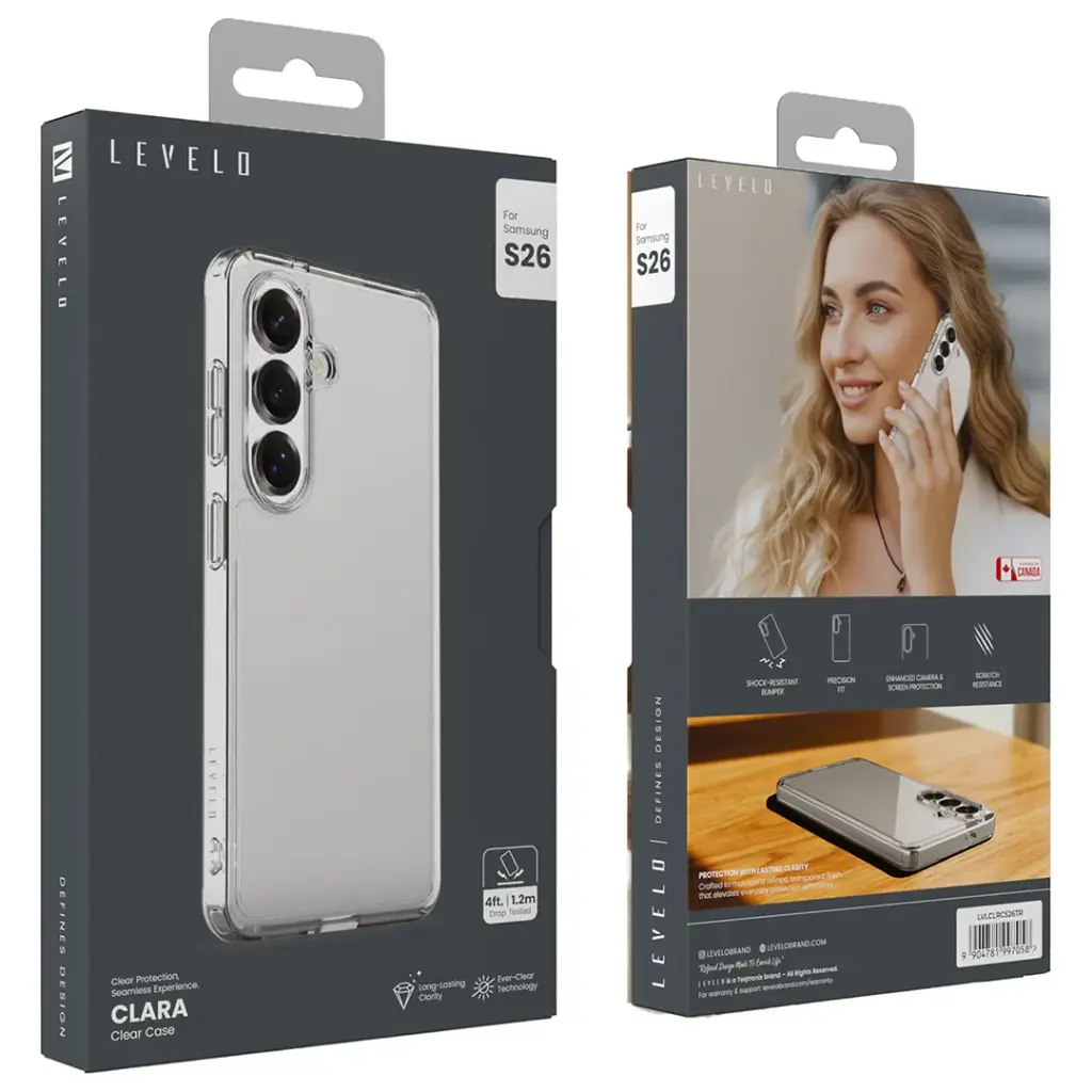 LEVELO CLARA MAGSAFE TPU+PC CASE SAMGUNG S26