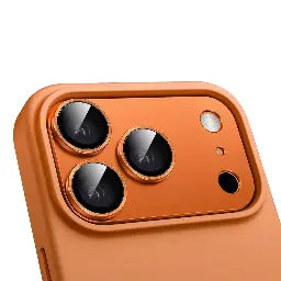 LEVELO TRIO PRO 2in1  CAMERA LENS PROTECTOR WITH DETACHABLE CAMERA PROTECTOR 17PRO-ORANGE