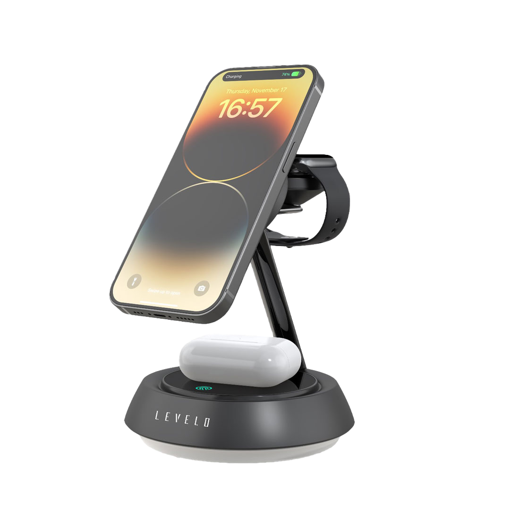 LEVELO SIENESE 3in1 WIRLEESS CHARGER