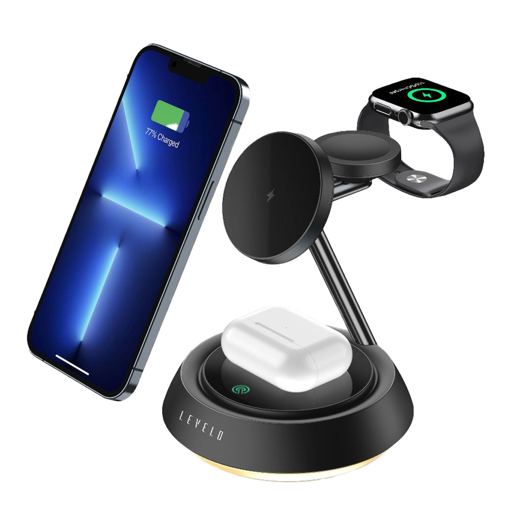 LEVELO SIENESE 3in1 WIRLEESS CHARGER
