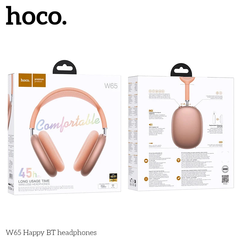 HOCO W65 WIRELESS BLUETOOTH HEADSET